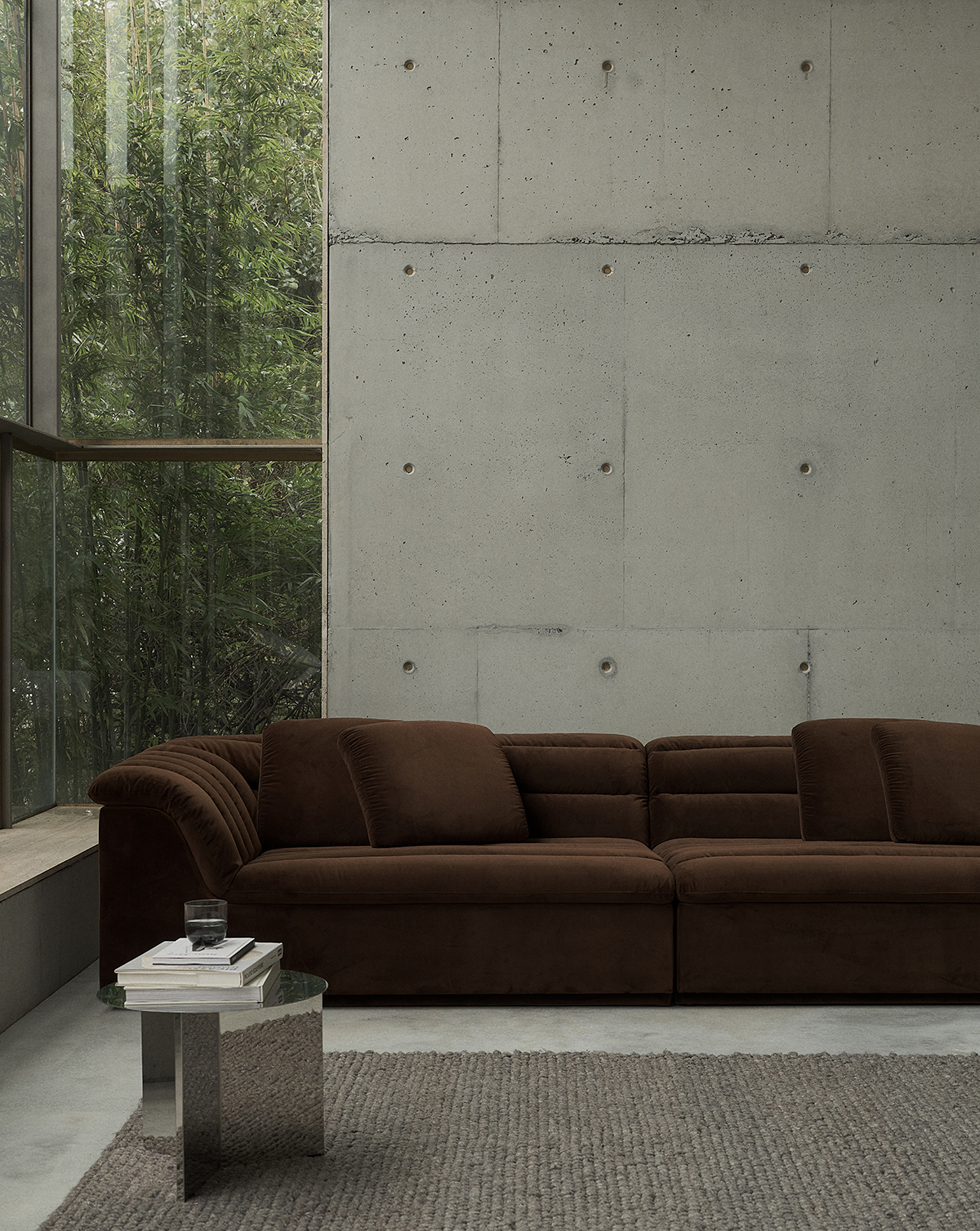 sarah ellison float sofa pantone