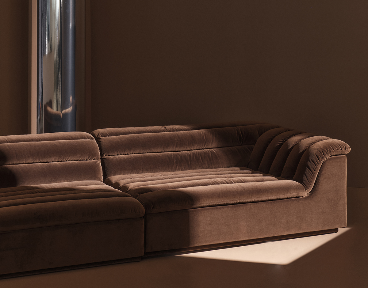 sarah ellison float sofa pantone
