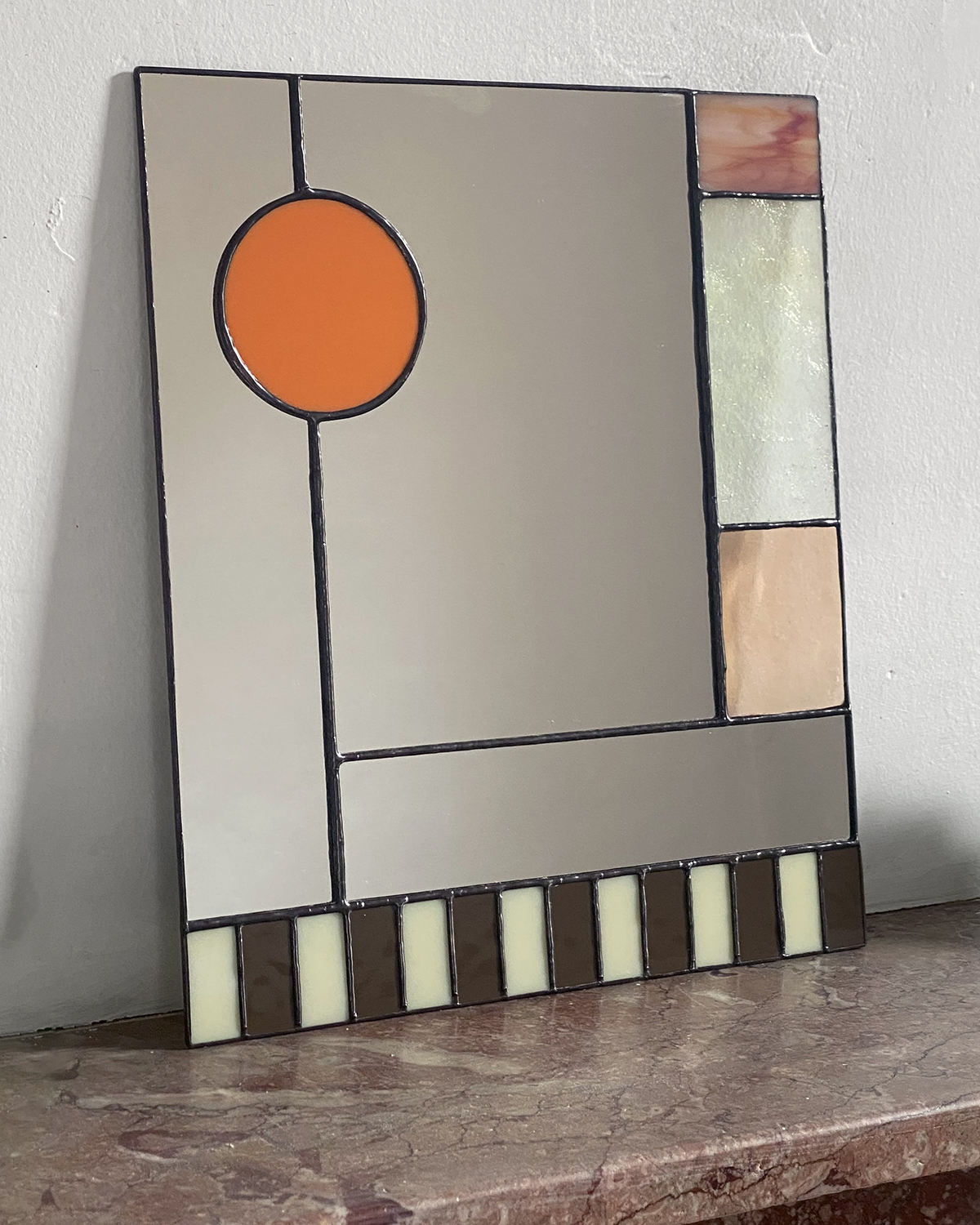 stained glass mirrors