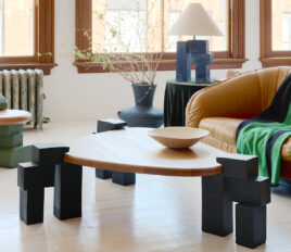 Danny Kaplan Wants His New Furniture Collection, Made From Clay and Oak