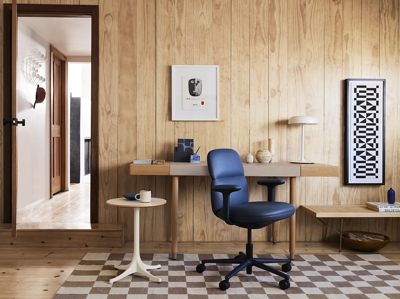 Upholstered task chair herman miller