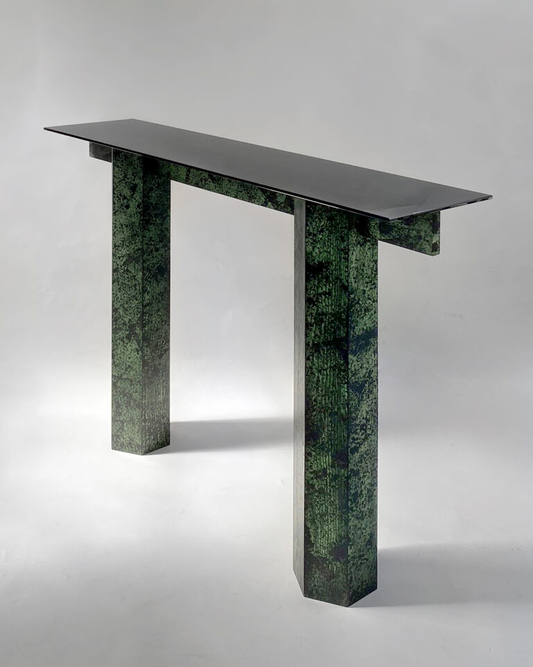 This Graphic Designer–Turned–Cabinetmaker's Dyed-Wood Furniture is ...