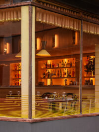 In San Sabino, New York Gets the Buttery Yellow Restaurant Interior It