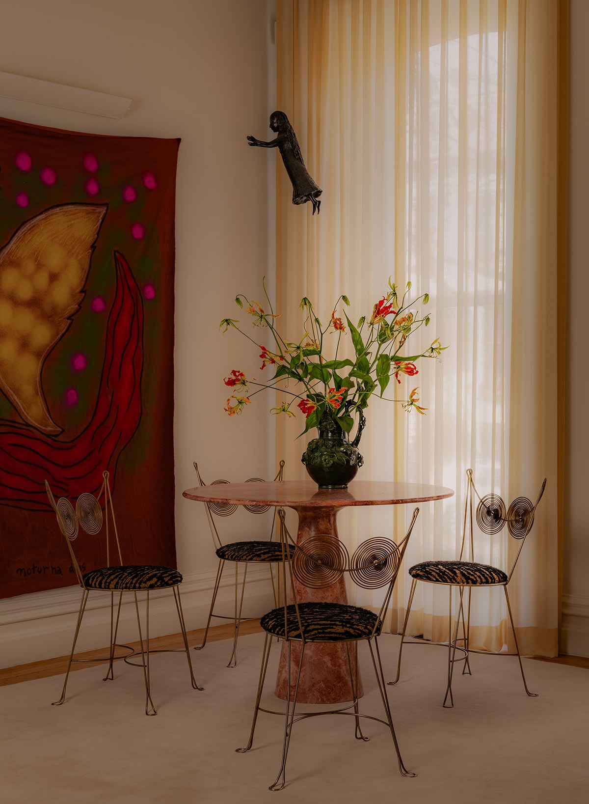 A Teal and Tobacco Study, a Pistachio Bedroom — David Lucido's ...