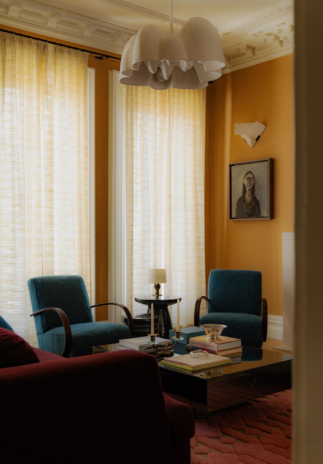 A Teal and Tobacco Study, a Pistachio Bedroom — David Lucido's ...